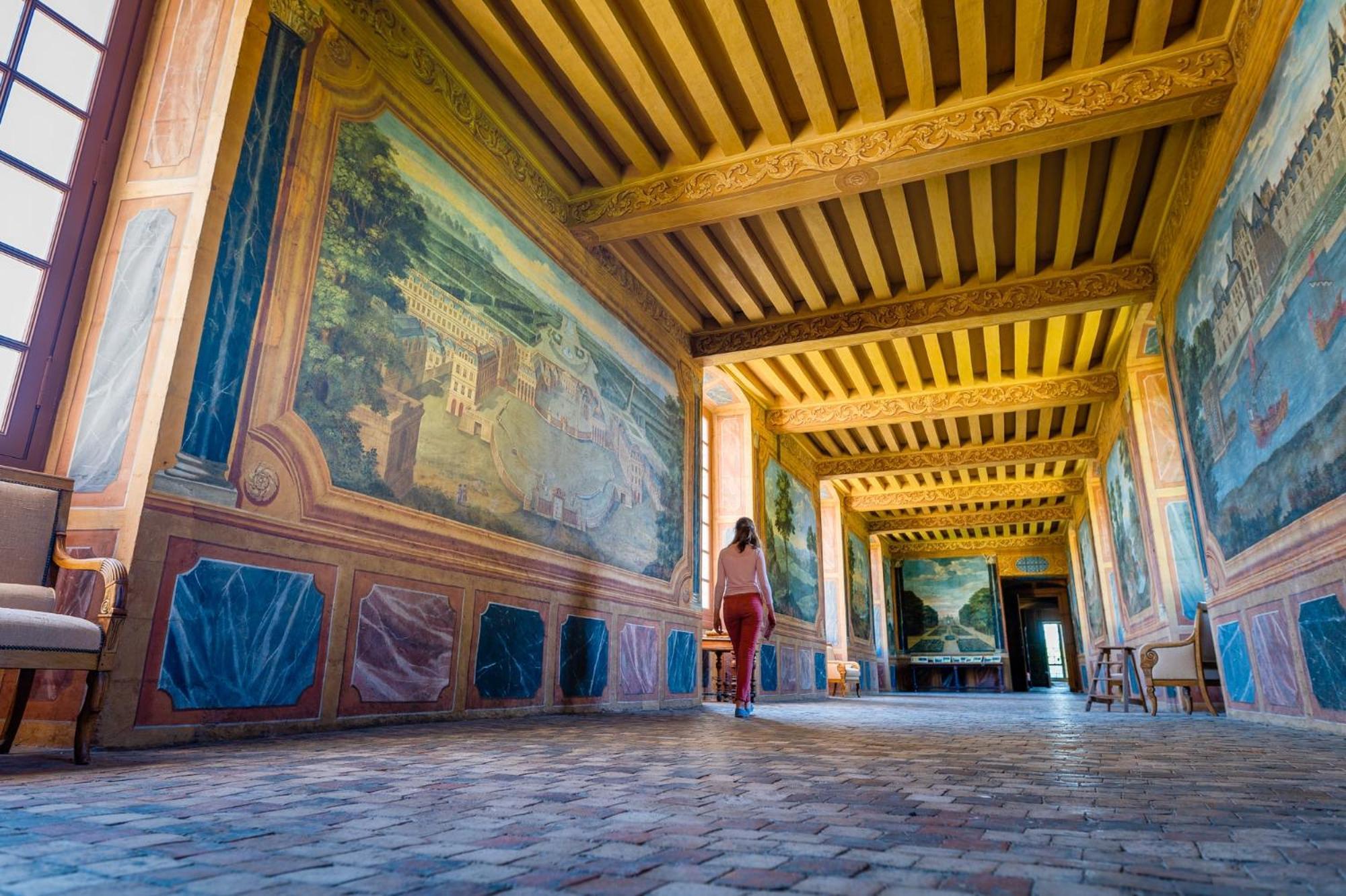 Chambres D'Hotes Au Chateau De Gizeux Exteriör bild