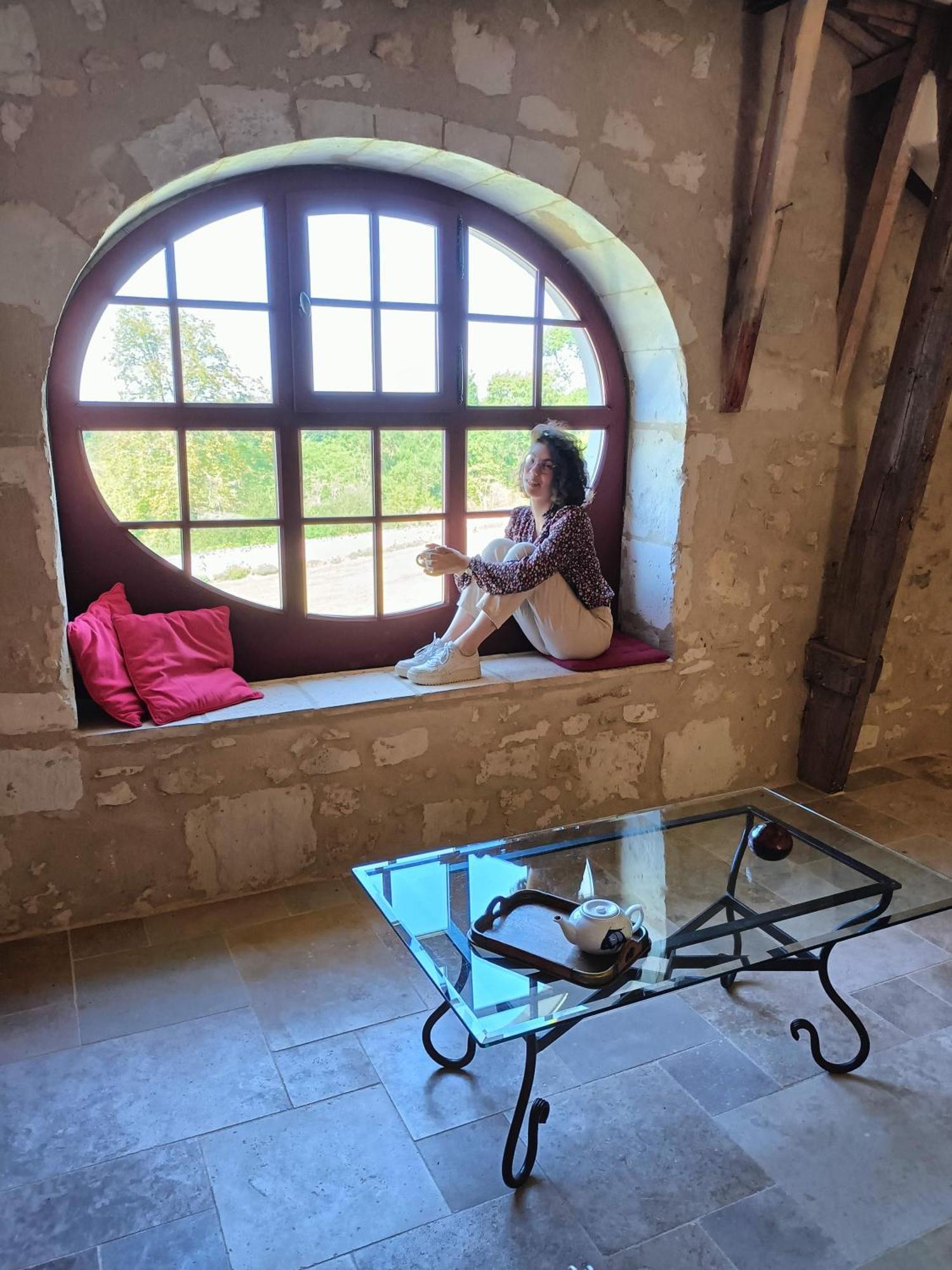 Chambres D'Hotes Au Chateau De Gizeux Exteriör bild